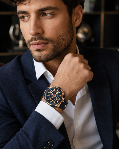 REWARD VIP Rose Gold Chronograph Luxury Men's Watch