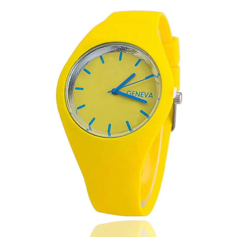 Women Watches Famous Brand Quartz Watch Women Fashion Casual Sports Silicone Wristwatch Hot Kobiet Zegarka