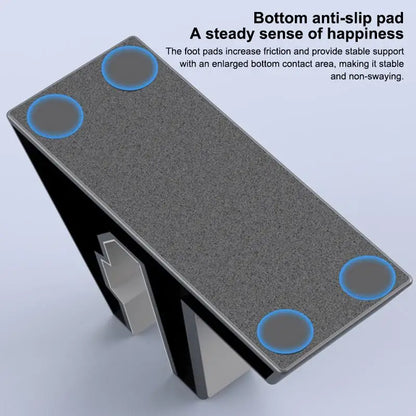 Universal Vertical Laptop Stand Desk Organizer Adjustable Notebook Holder Space Saving Design for Office and Study