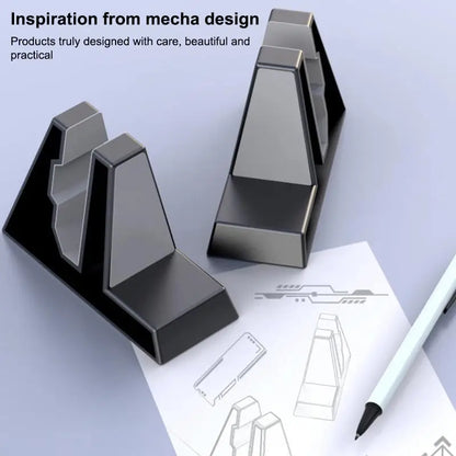 Universal Vertical Laptop Stand Desk Organizer Adjustable Notebook Holder Space Saving Design for Office and Study