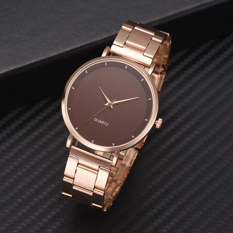 2024 New Women Watches reloj mujer Fashion Rose Gold Luxury Lady Watch For Women Business Wrist Watch Relogio Feminino Gift detail view