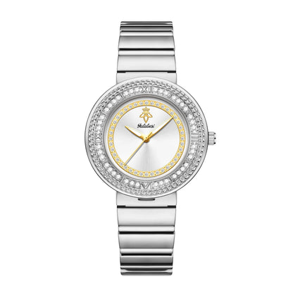 Women's Watch Brands: Luxury Diamond-Set Bracelet Watches, Fashionable Quartz Water-Resistant Timepieces, Gift Ideas Reloj Mujer