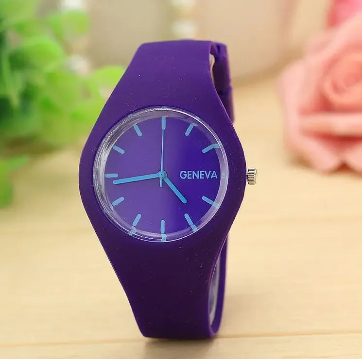 Women Watches Famous Brand Quartz Watch Women Fashion Casual Sports Silicone Wristwatch Hot Kobiet Zegarka
