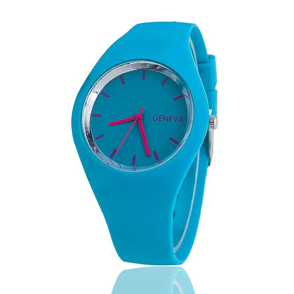Women Watches Famous Brand Quartz Watch Women Fashion Casual Sports Silicone Wristwatch Hot Kobiet Zegarka