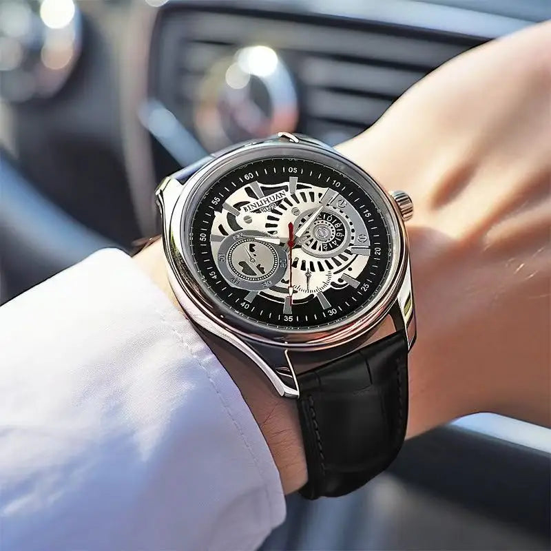 Watch men's classic minimalist watch men's waterproof fashion watch