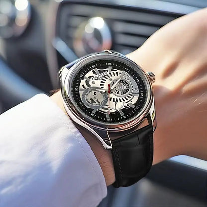 Watch men's classic minimalist watch men's waterproof fashion watch
