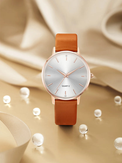 Watches for Women Leather Band Luxury Watches Quartz Watch Casual Bracelet Watch for Women