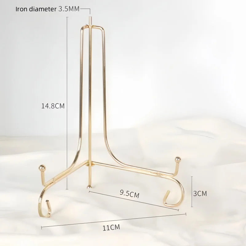 Golden Iron Versatile Display Stand