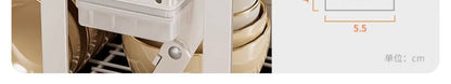 Kitchen Dish Draining Rack, Home Bowl and Plate Organizer, Countertop Storage Shelf, Multifunctional Dishware Organizer