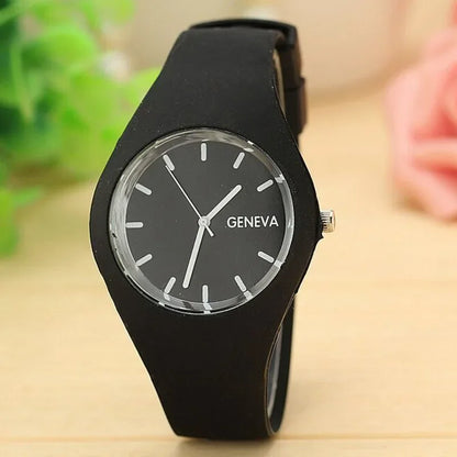 Women Watches Famous Brand Quartz Watch Women Fashion Casual Sports Silicone Wristwatch Hot Kobiet Zegarka