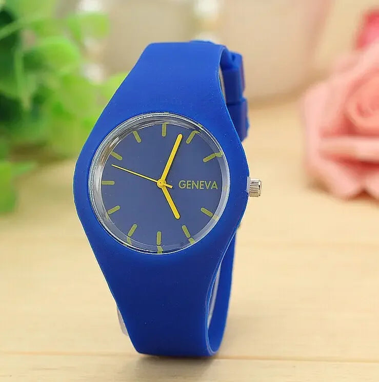 Women Watches Famous Brand Quartz Watch Women Fashion Casual Sports Silicone Wristwatch Hot Kobiet Zegarka