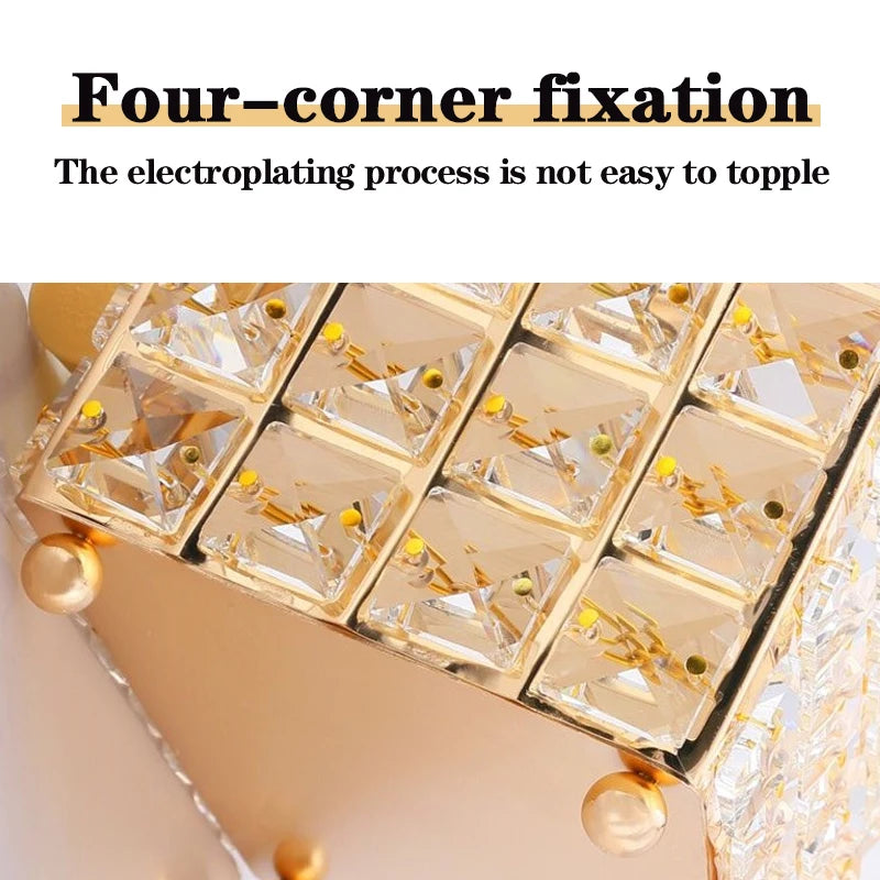 1pcs Clear Tissue Box Decorative Tissue Holder for Living Room Coffee Table Desktop Home Decor Organizer