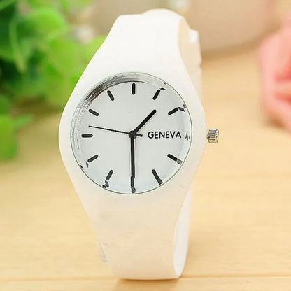 Women Watches Famous Brand Quartz Watch Women Fashion Casual Sports Silicone Wristwatch Hot Kobiet Zegarka
