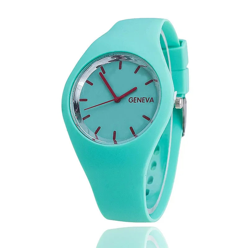 Women Watches Famous Brand Quartz Watch Women Fashion Casual Sports Silicone Wristwatch Hot Kobiet Zegarka