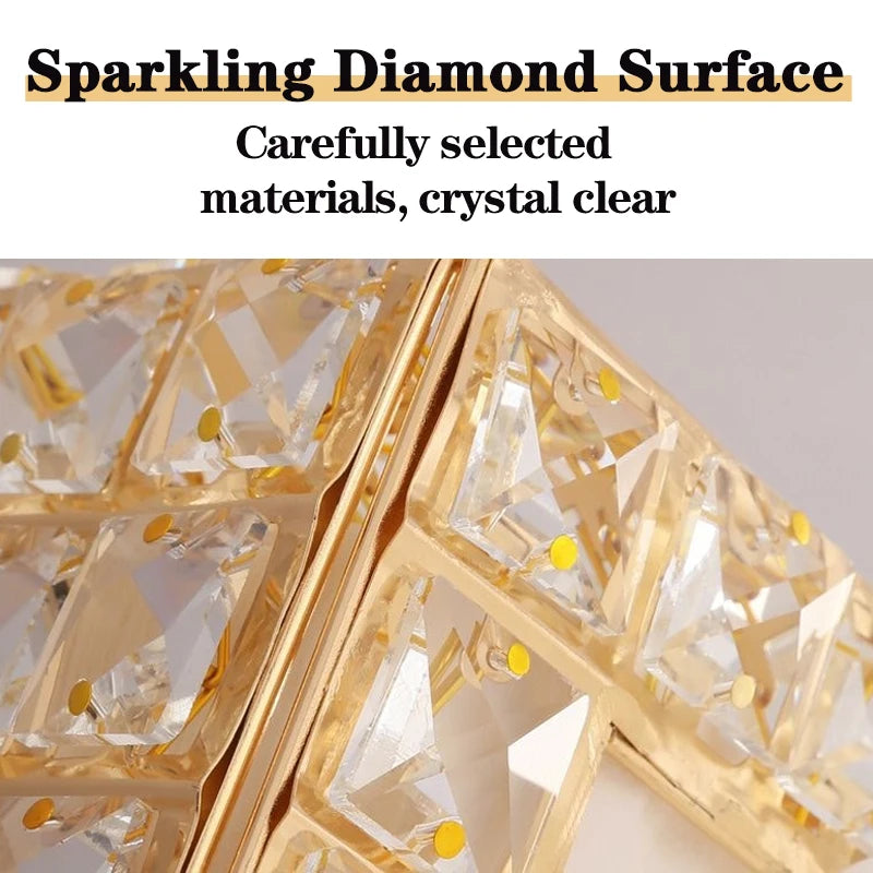 1pcs Clear Tissue Box Decorative Tissue Holder for Living Room Coffee Table Desktop Home Decor Organizer