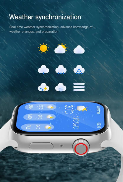 Smart Watch for Men Women Bluetooth Call 24 Hours Heart Rate Sleeping Monitor Music Play Cycling Watch with Calorie Sport  Watch