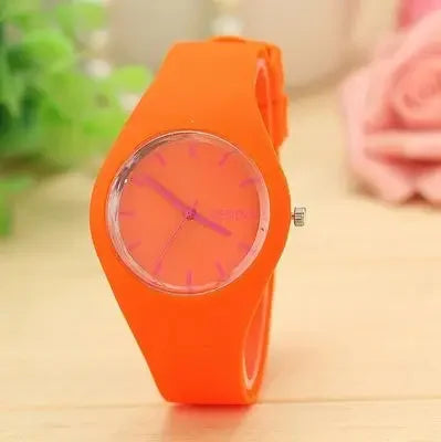 Women Watches Famous Brand Quartz Watch Women Fashion Casual Sports Silicone Wristwatch Hot Kobiet Zegarka